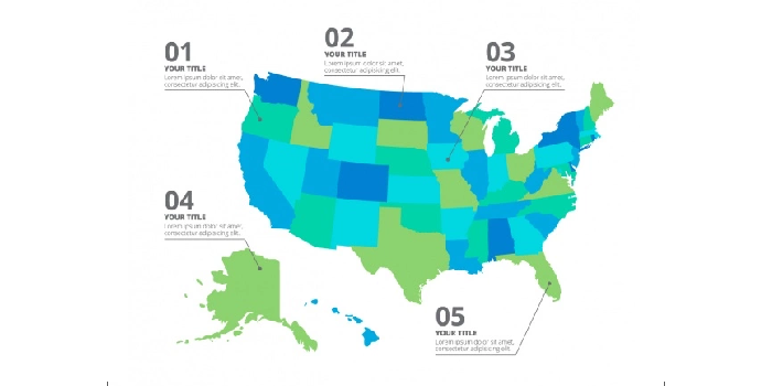 Dude Map interactive Infographic