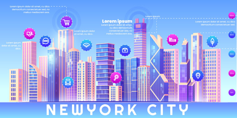 New York City Interactive Infographic