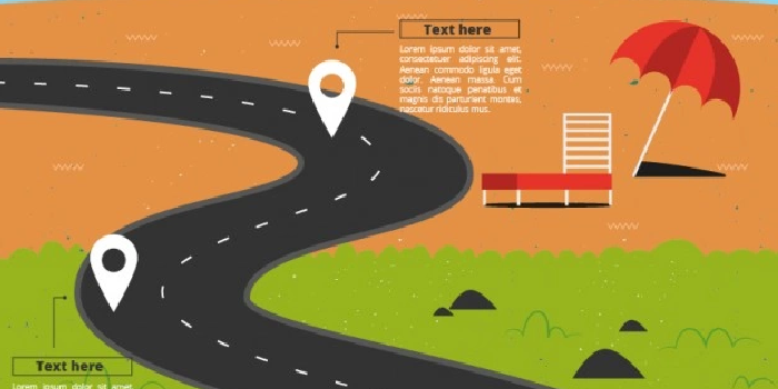 The Highway Landing Page Interactive Infographic